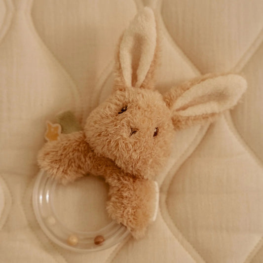 Ringrammelaar - Beige - Newborn Naturals
