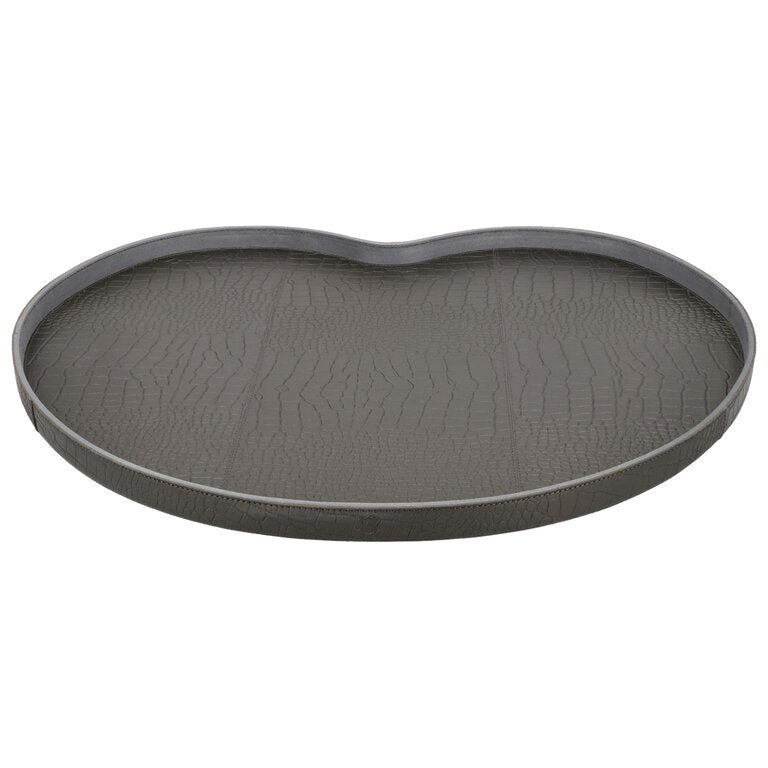 Chamada Dienblad Chloe gunmetal maat XL