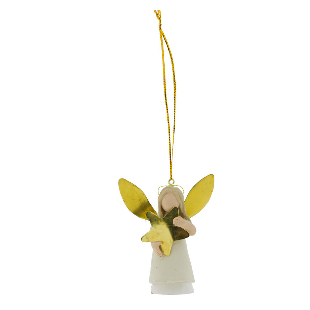 Ornament Angel Anna - Wit/goud