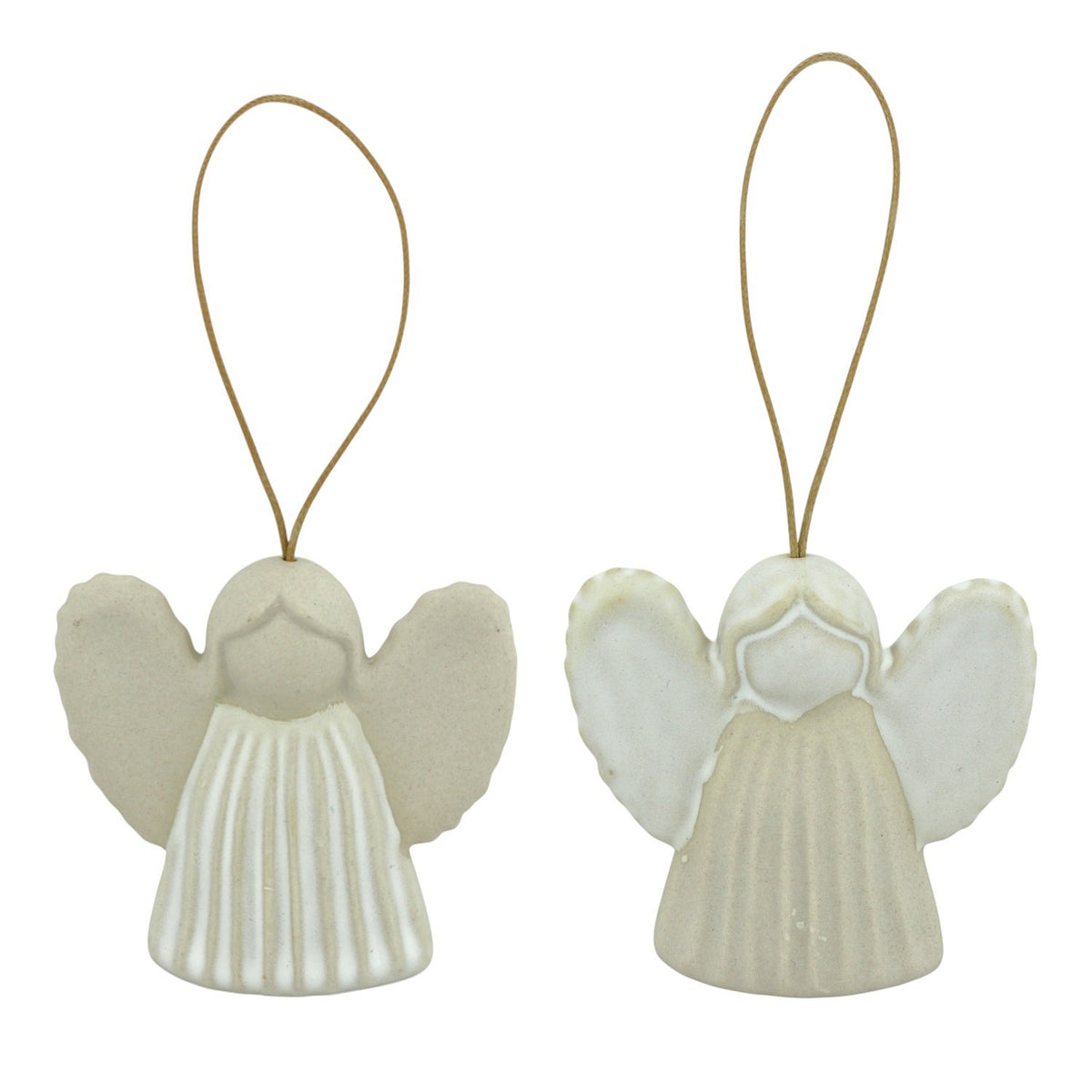 Ornament Angel Stripes assorti 2 - Beige