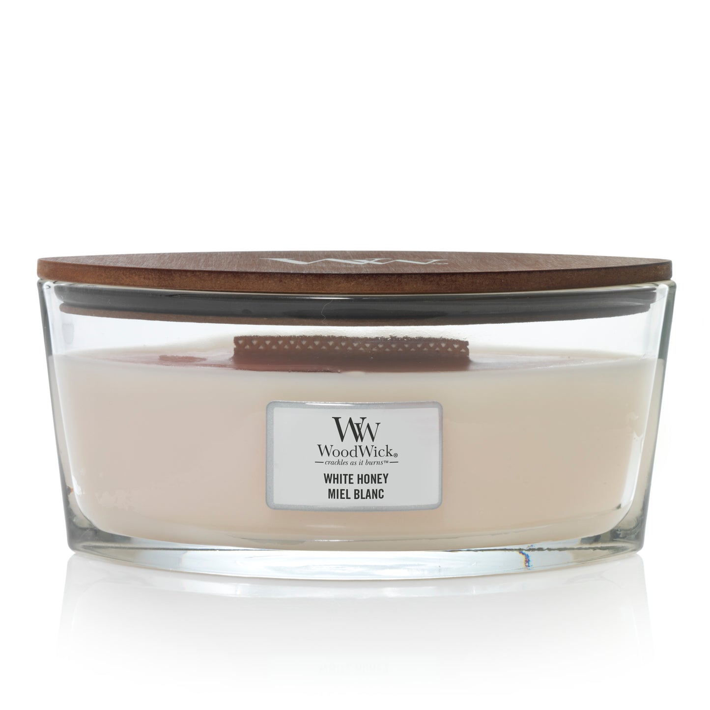 WoodWick White Honey Candle | ELLIPSE