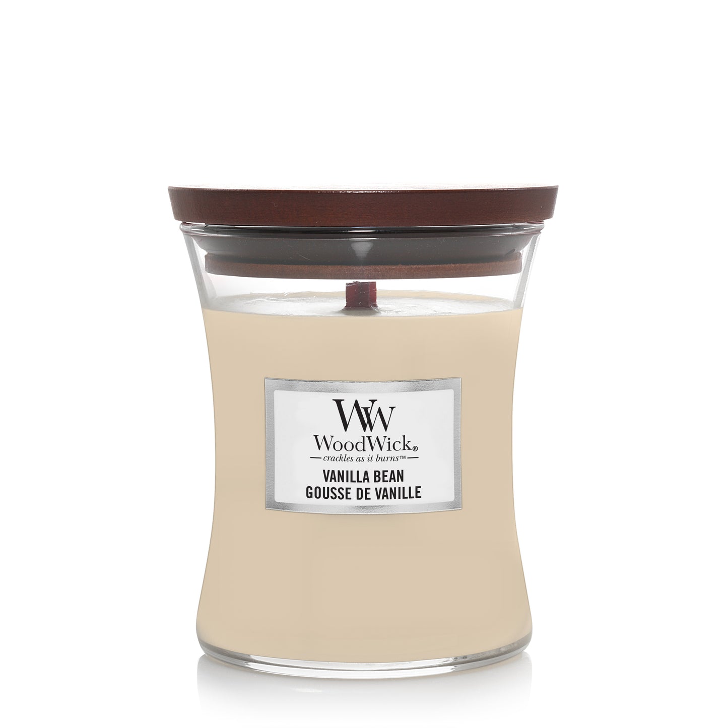 WoodWick Vanilla Bean Candle | MEDIUM