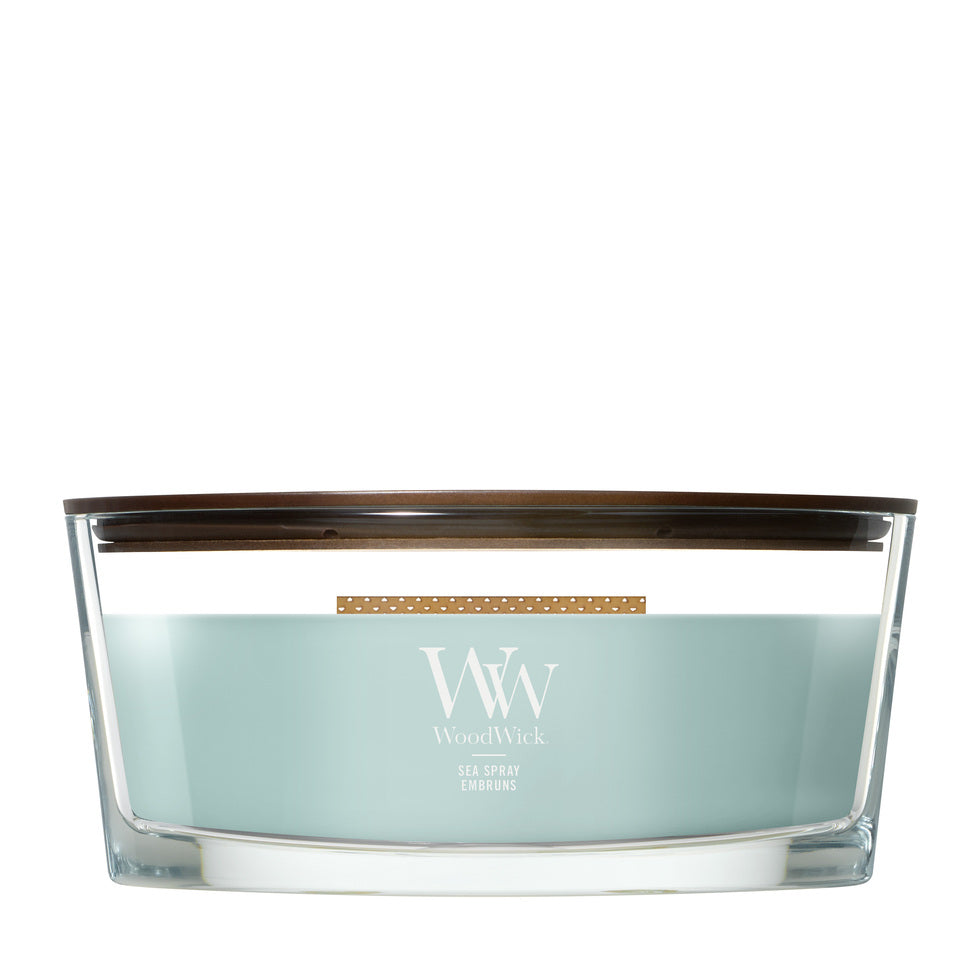 WoodWick Sea Spray geurkaars Ellipse