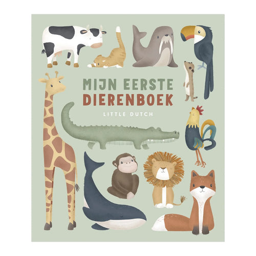 Kinderboek Mijn eerste dierenboek (NL) van Little Dutch
