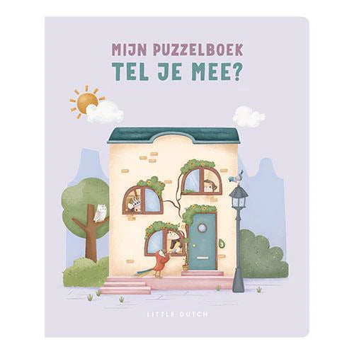 Boek 'Mijn puzzelboek Tel je mee?' (NL) van Little Dutch