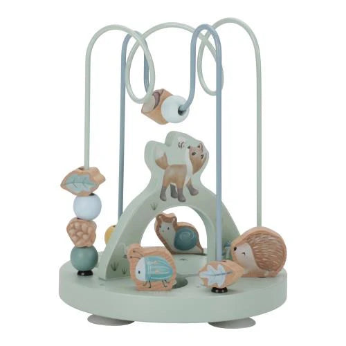 Activiteiten spiraal Forest Friends blauw van Little Dutch