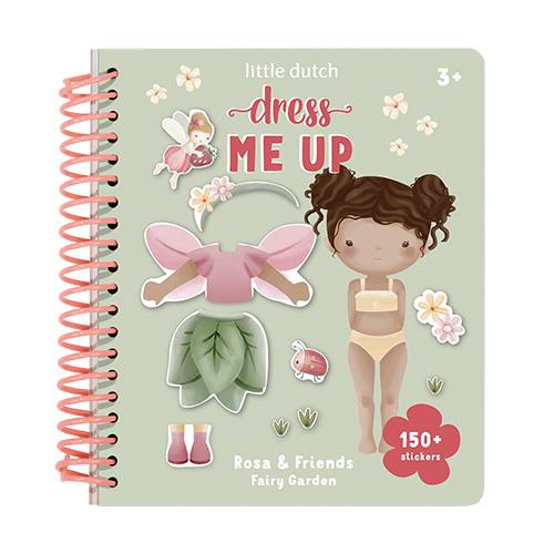 Aankleed- en stickerboek - Fairy Garden