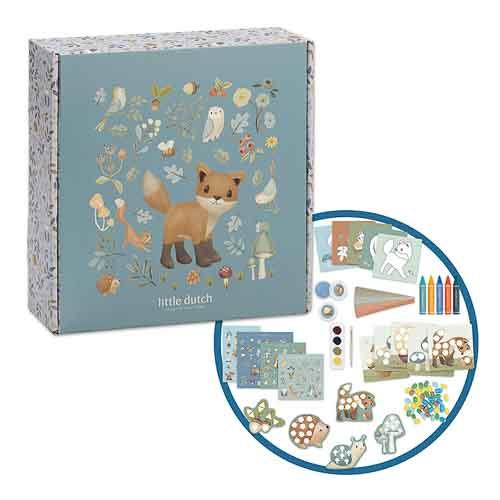 Knutseldoos XL Forest Friends van Little Dutch