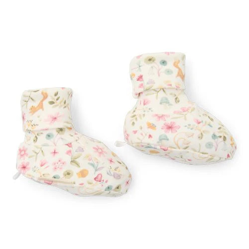 Slofjes Fairy Garden wit van Little Dutch