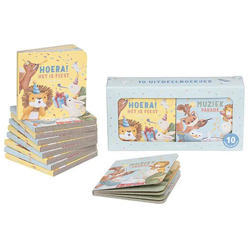 Uitdeelboekjes - Hoera! Het is feest & Muziekparade - NL