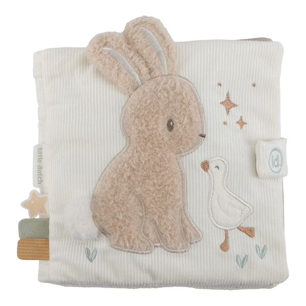Newborn Naturals activity book beige by Little Dutch