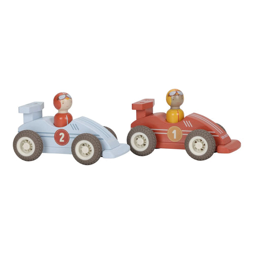 Pullback racewagens Essentials van Little Dutch