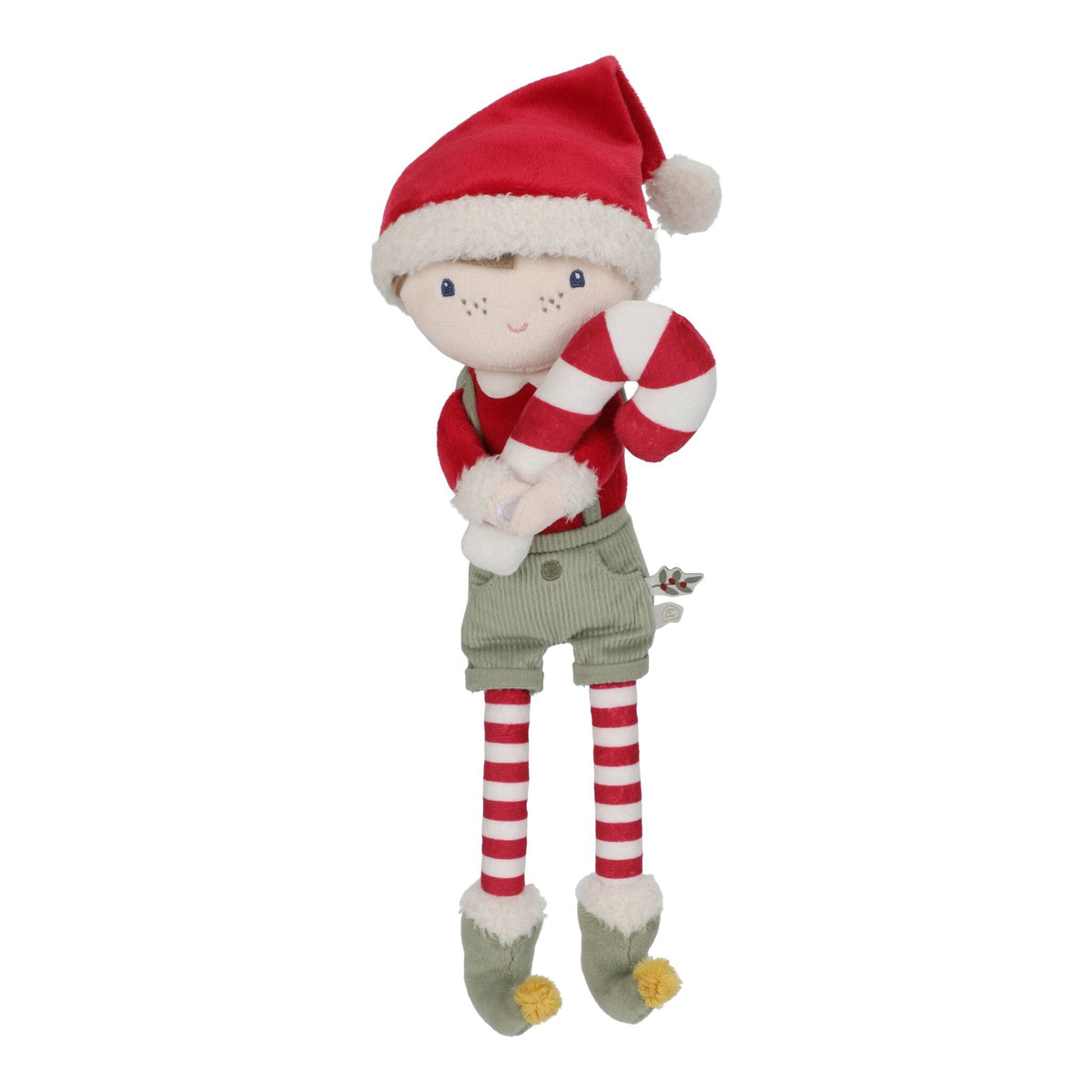 Kerstpop Jim 35 cm van Little Dutch
