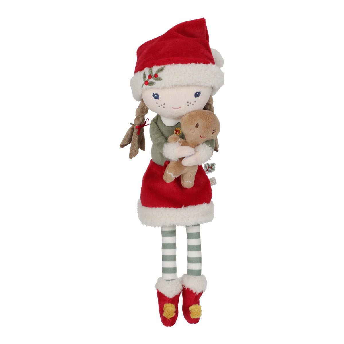 Kerstpop Rosa 35 cm van Little Dutch