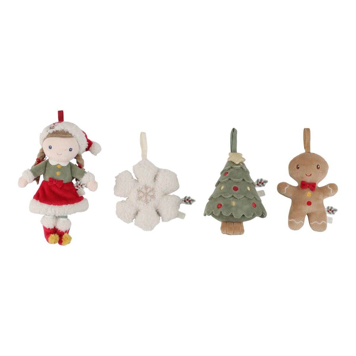 Kersthangers Rosa set van Little Dutch