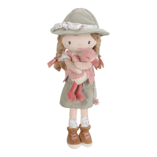 Knuffelpop Ranger Rosa 35 cm van Little Dutch