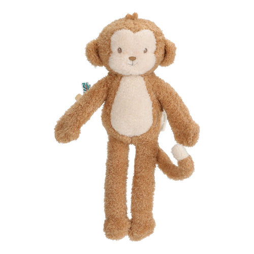 Knuffel Aap Bruin van Little Dutch