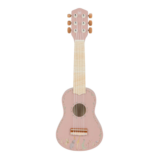 Houten gitaar - Roze - Safari Friends