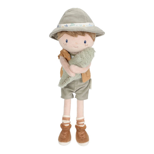 Knuffelpop Ranger Jim 35 cm van Little Dutch