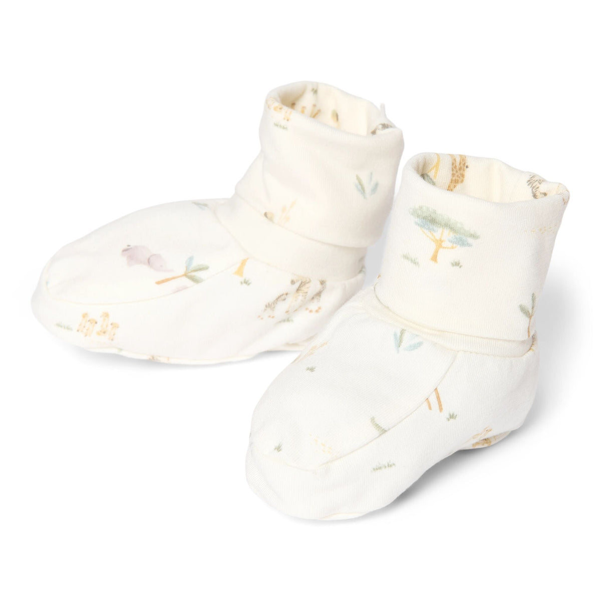 Slofjes Little Safari Newborn Safari Friends van Little Dutch