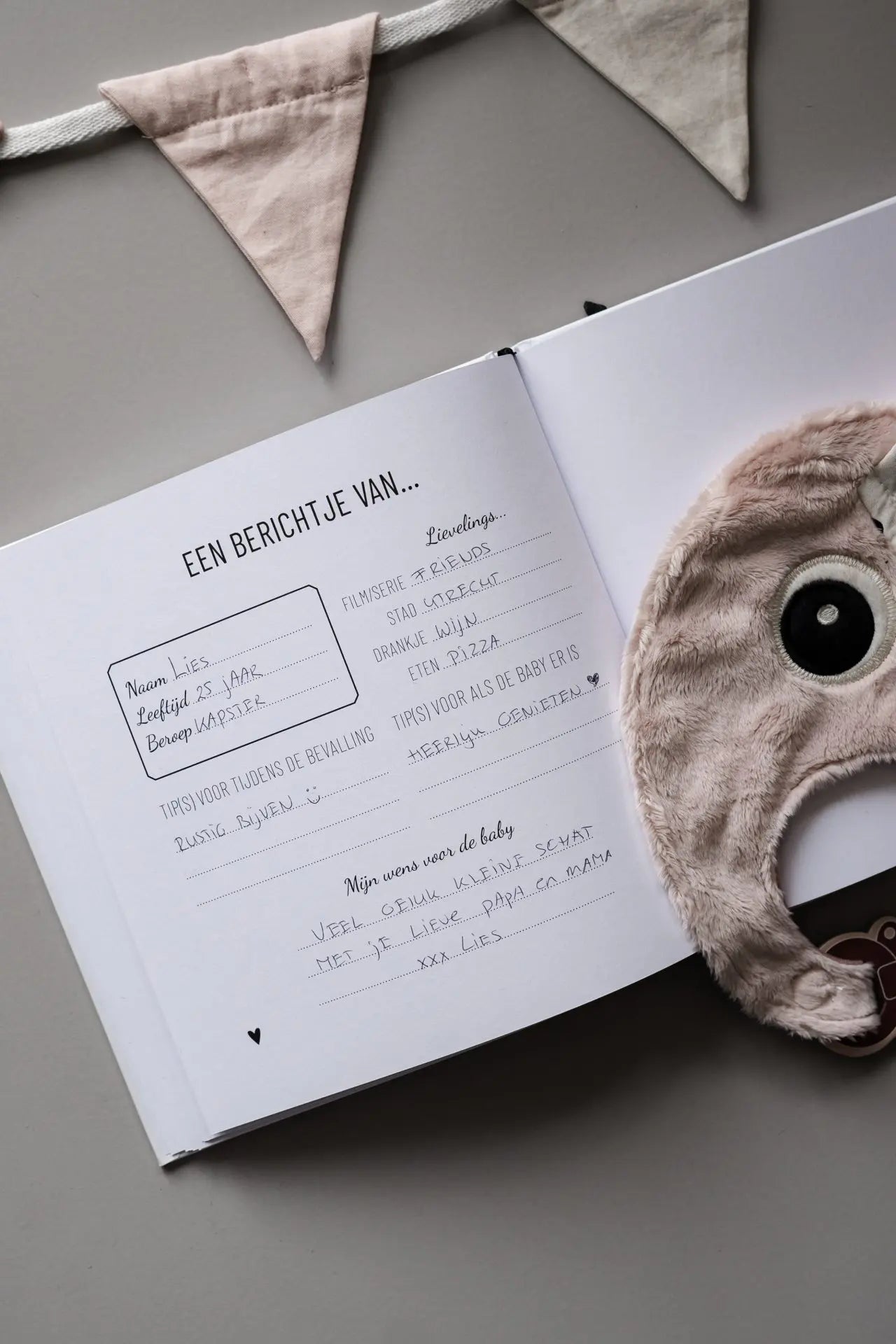 Invulboek Babyshower | Een dag speciaal voor de Mama