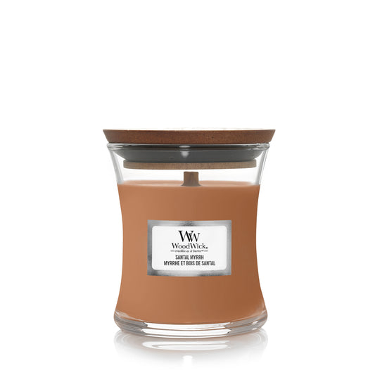 WoodWick Santal Myrrh Candle | MINI