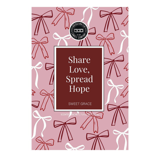 Geurzakje Share Love - Roze