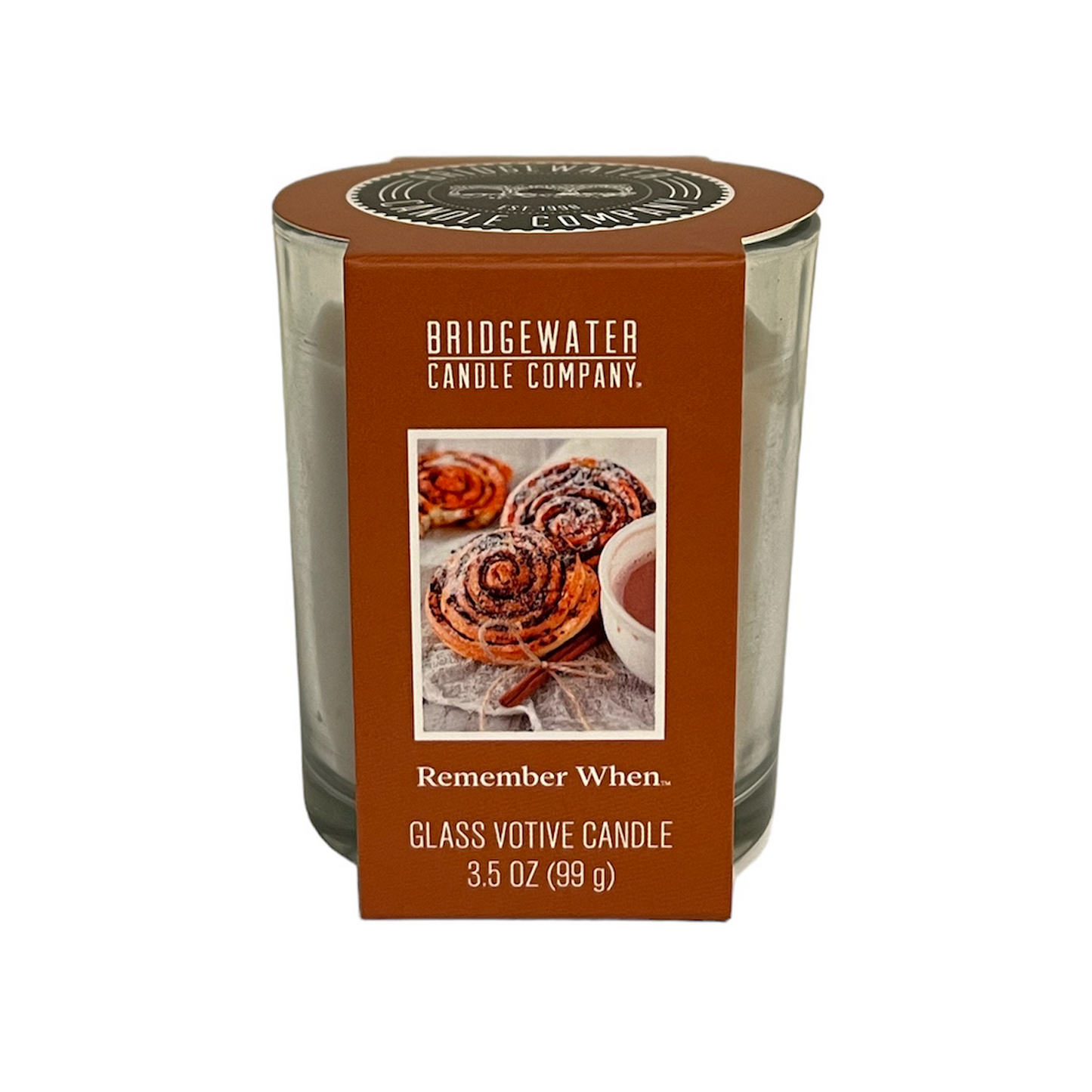 BRIDGEWATER | Glas Votief Kaars Remember When