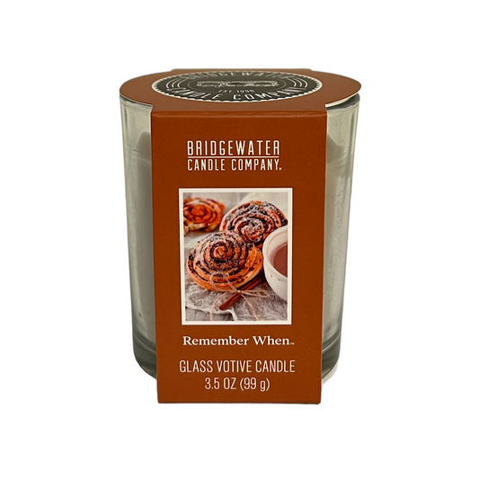 BRIDGEWATER | Glas Votief Kaars Remember When