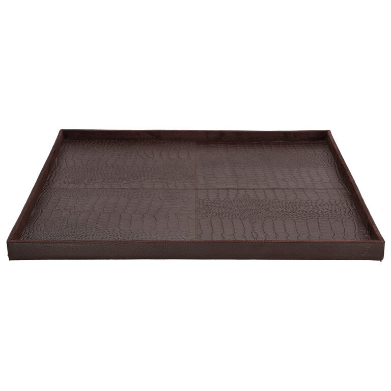 Chamada Dienblad Noa donkerbruin maat L