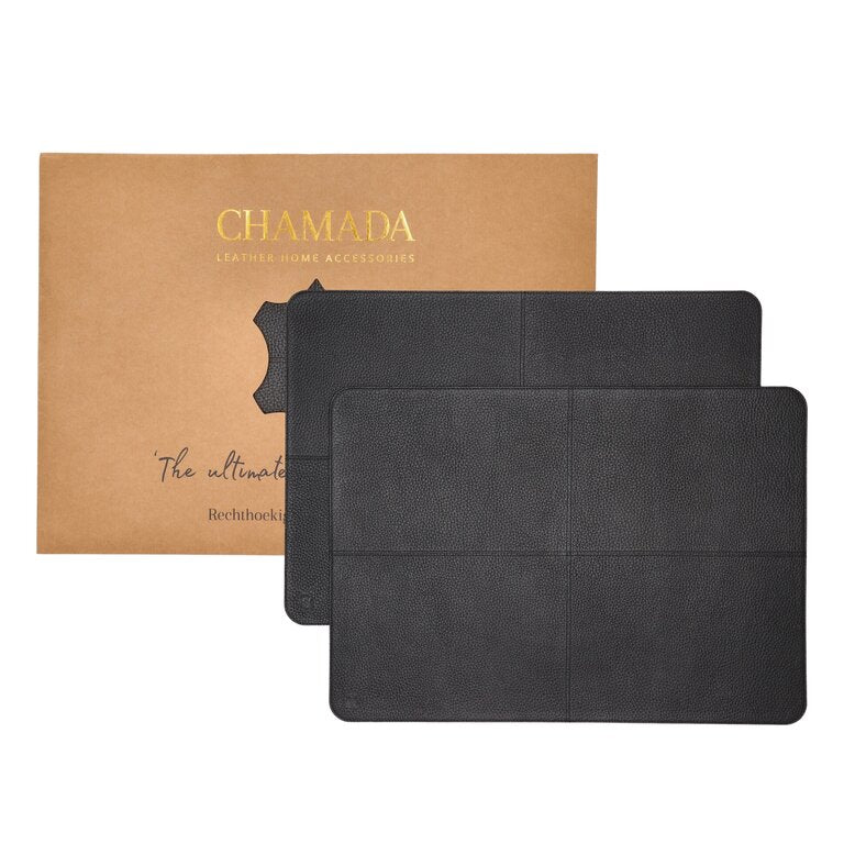 Chamada Placemats Anna zwart