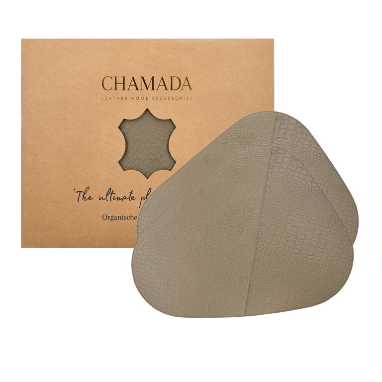 Chamada Placemats Sophie taupe