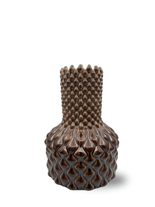 Living Diamond Marron vaas M van Peri Living