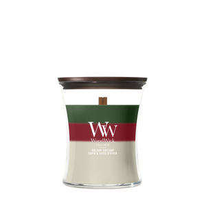 WoodWick Trilogy Holiday Garland geurkaars Medium