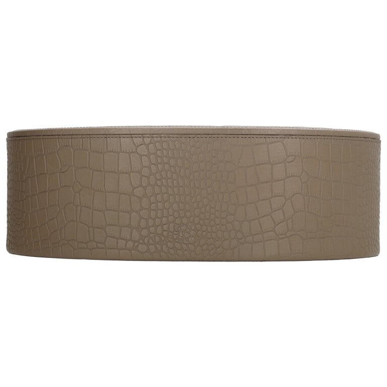 Chamada Opbergdoos Fleur taupe maat L