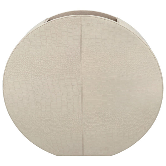 Chamada Platte vaas Coco Beige