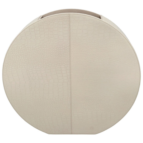 Chamada Platte vaas Coco Beige
