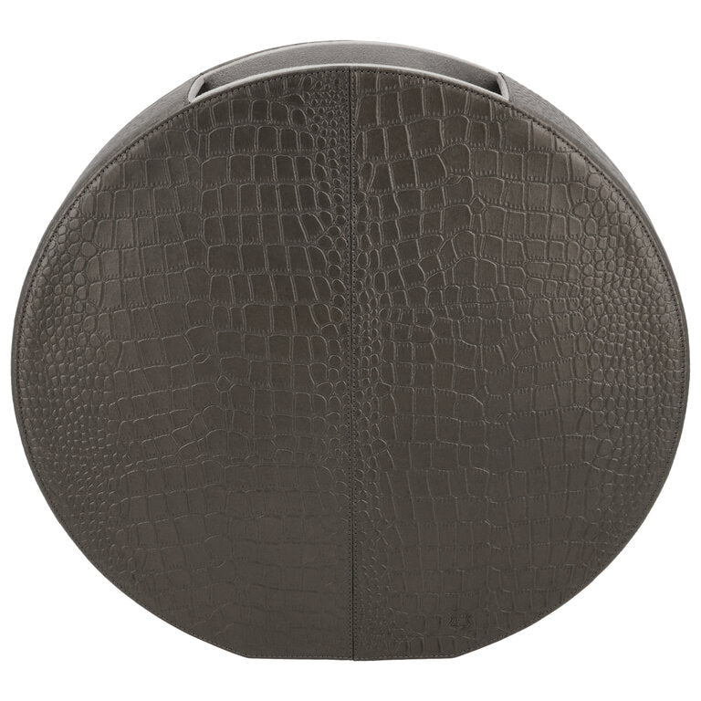 Chamada Platte vaas Coco gunmetal maat M
