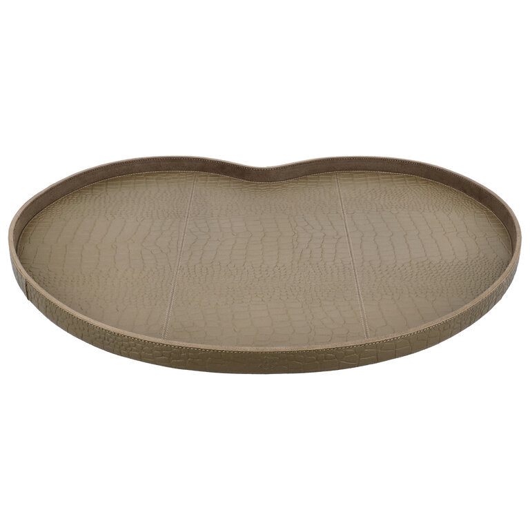 Chamada Dienblad Chloe taupe maat XL