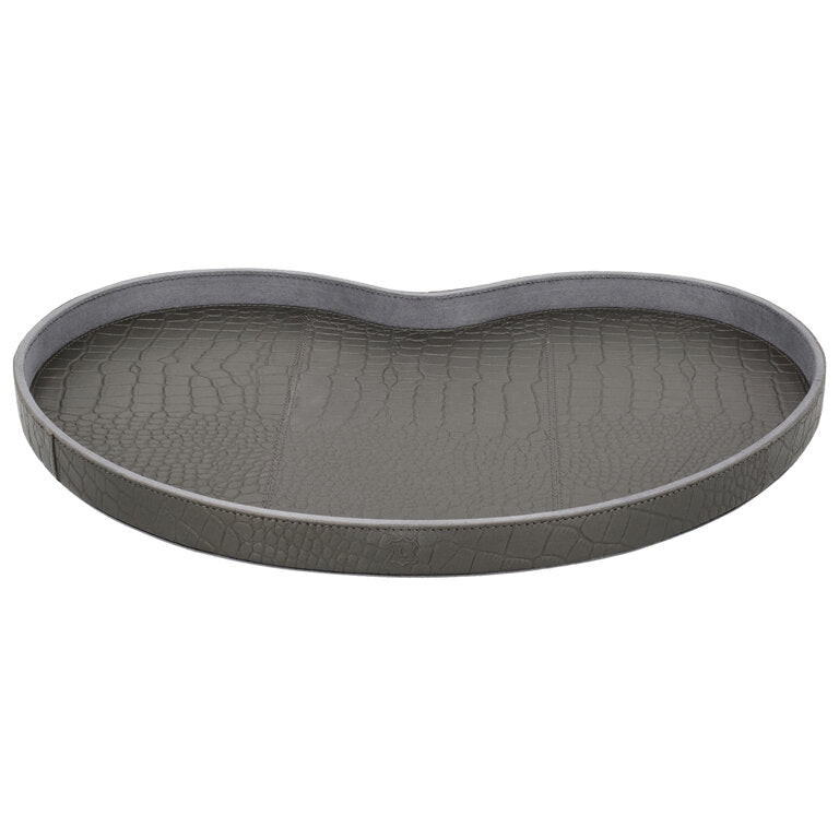 Chamada Dienblad Chloe gunmetal maat M