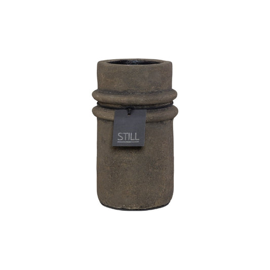 STILL | Bamboo Vaas Medium Dark Brown