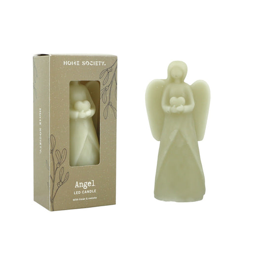 LED Kaars Angel LED - Greige