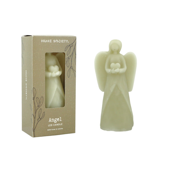 LED Kaars Angel LED - Greige