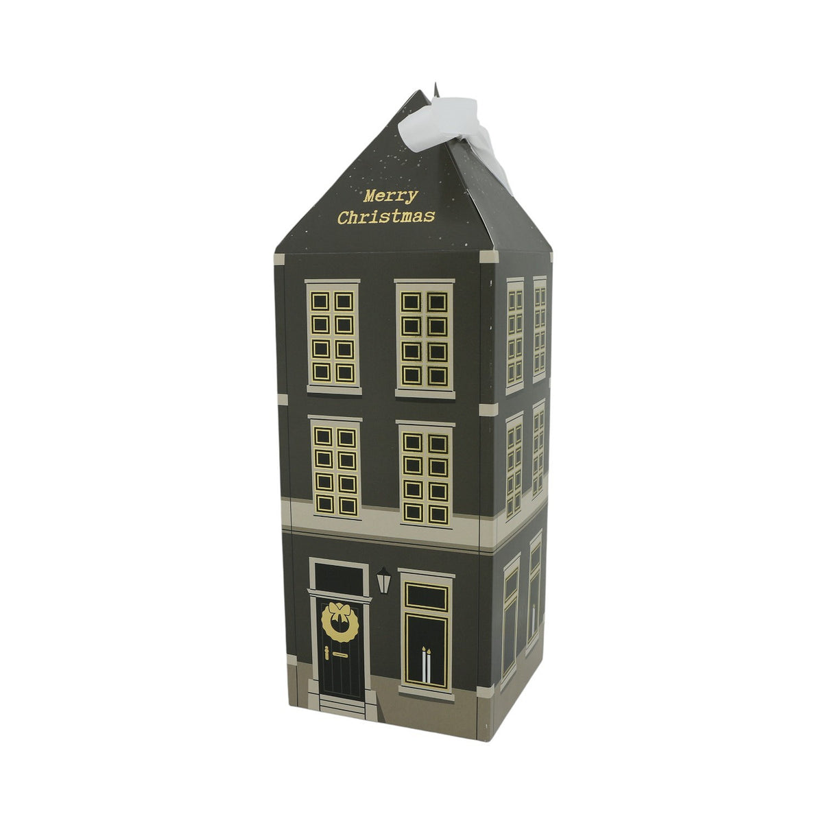 Cadeauverpakking huisje - Beige