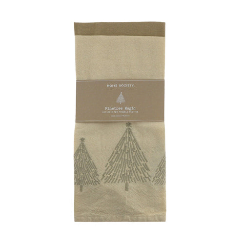 Theedoek Festive Tree 2-pack