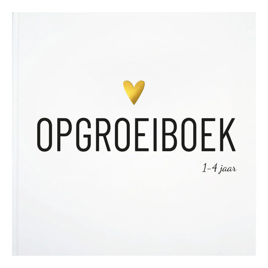 Invulboek Opgroeiboek | 1- 4 Jaar