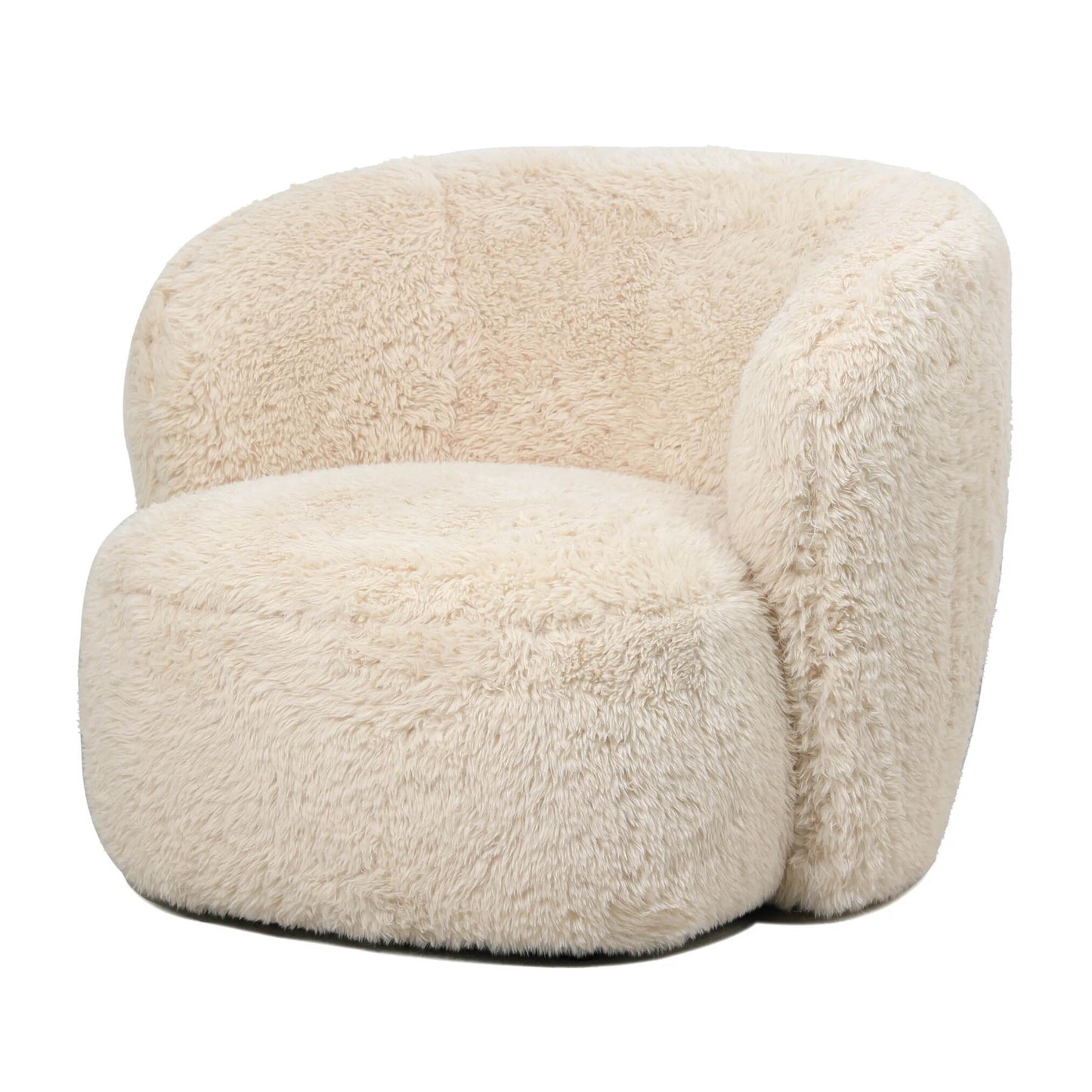 Aphrodite Fauteuil Small Fur Beige