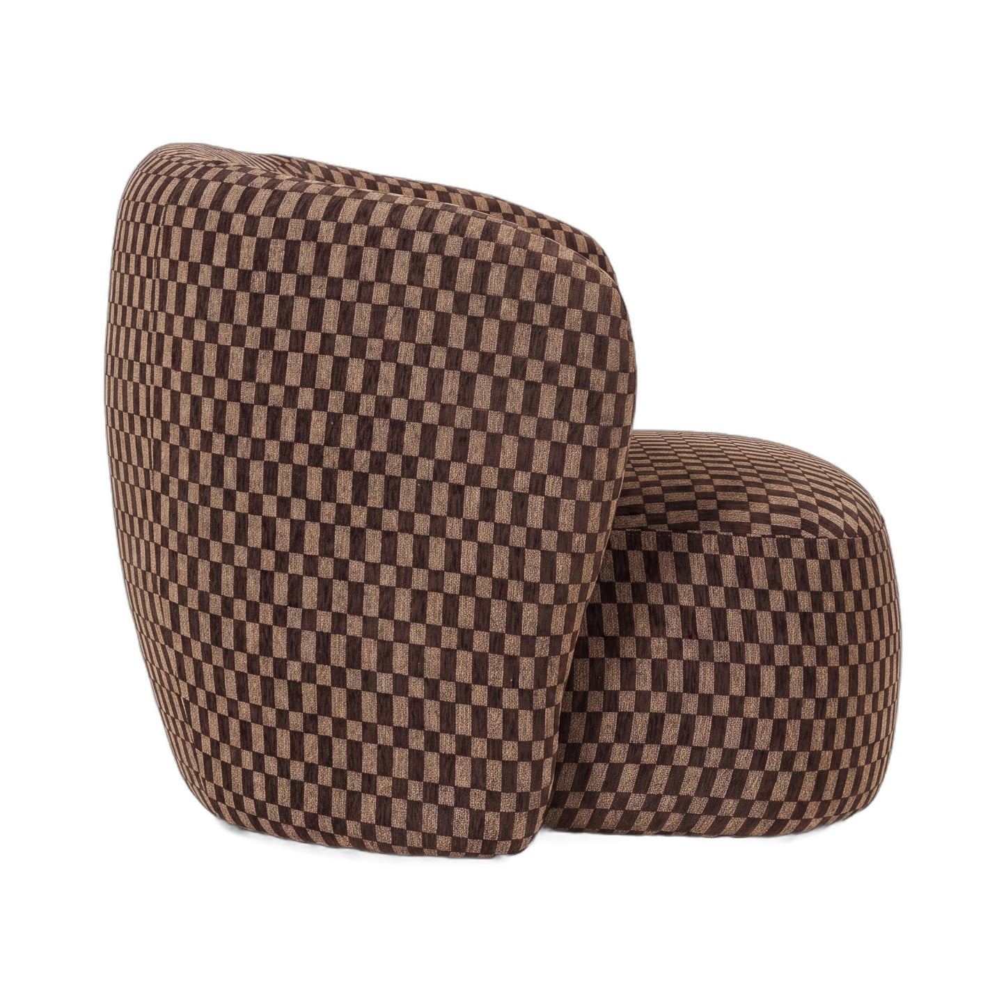 PTMD Aphrodite Dark Brown fauteuil blocked