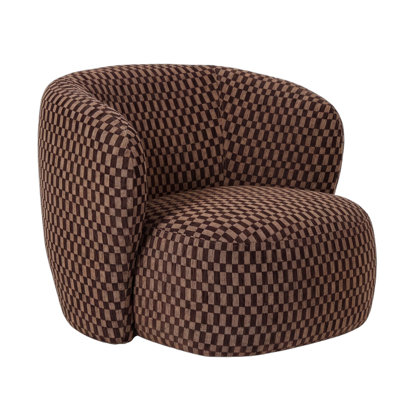 PTMD Aphrodite Dark Brown fauteuil blocked