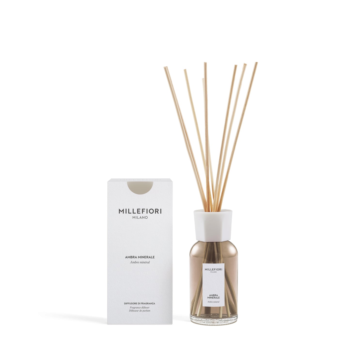 Millefiori Milano Ambra Minerale Fragrance Diffuser | Kopen bij Huisje 44 Gouda